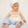 Baggy Baby Pant Sky Blue mini checkered