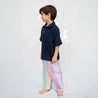 Long Pant Pinza Ecru Multicolor Stripes