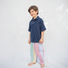 Long Pant Pinza Ecru Multicolor Stripes