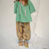 Fosca Blouse Herb Green Vichy