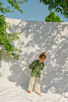 Wide long pant Frozen dust