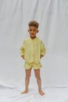 Sweat short pants Yellow Iris