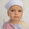 Lace Romper Multicolor Stripes