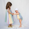 Lazadas Dress Multicolor Stripes