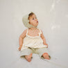 Baggy Baby Pant Matcha Green Stripes