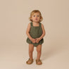 Chicho romper Green ribbons