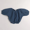 Carmen crop blouse China blue