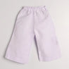 Wide long pant Lavander linen