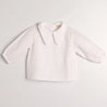 Baby blouse soft white