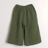 Wide long pant Elm Green