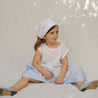 Lily Top White Embroidered