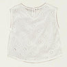 Lily Top White Embroidered