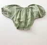 Carmen crop blouse Maderas