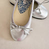 Silver Leather Girl Toreritas Shoes