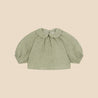 Globito Baby Blouse Matcha Melange