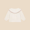 Lapel Collar Blouse Sand