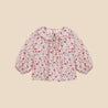 Globito Blouse Red Flowers - PRE ORDER