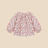Globito Blouse Red Flowers - PRE ORDER
