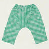 Baggy Baby Pant  Herb Green Vichy