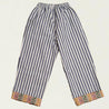 Long Pant Hem Blue and Liberty Stripes