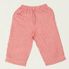 Long Pant Red and Pink Stripes
