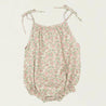 Lace Romper Pink Flowers
