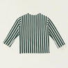 Polo Long Grass Green Stripes
