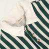 Polo Long Grass Green Stripes