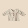 Lapel Collar Blouse Sand