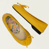 Yellow Leather Girl Toreritas Shoes
