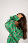 Bow Dress Liberty Green