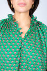 Bow Dress Liberty Green