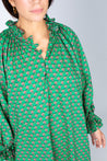 Bow Dress Liberty Green