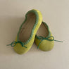 Ballerina shoes Pistachio ante