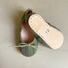 Ballerina shoes Green ribbons