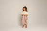 Carmen crop blouse Ecru