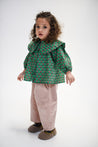 Long pants 22  marieta pink velvet