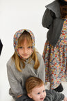 Marieta dress Light grey muslin