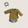 Kimono baby blouse goose